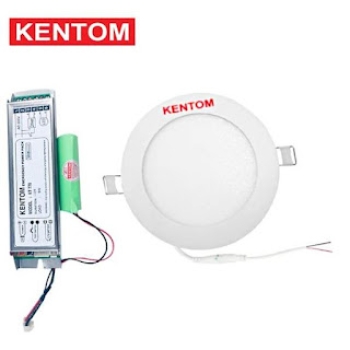 Đèn sạc khẩn cấp âm trần Kentom KT 770 (6W)