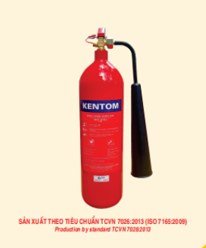 Bình chữa cháy Kentom CO2 3kg – 5kg có kiểm định